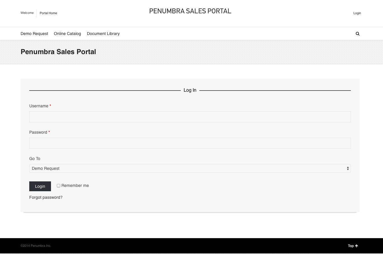 sales portal login